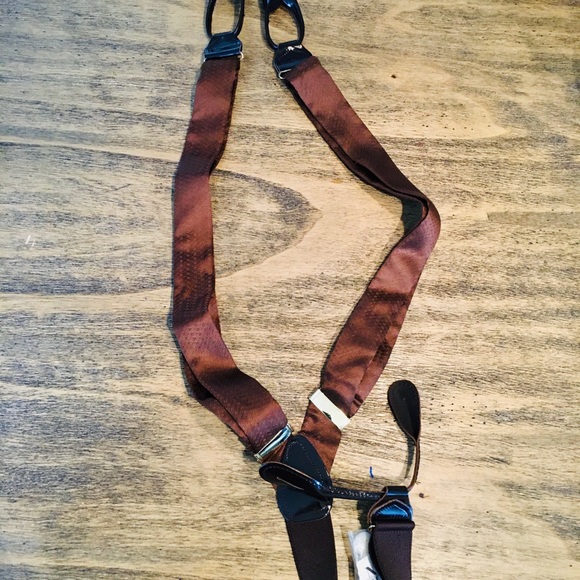 Mens Wearhouse Accessories Silk Extra Long Suspenders Poshmark